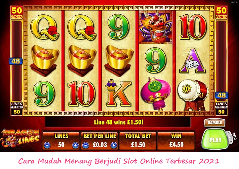 Cara Mudah Menang Berjudi Slot Online Terbesar 2021